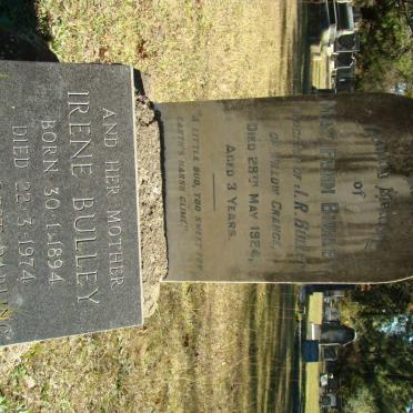 BULLEY Irene 1894-1974 :: BULLEY May Fenn -1924