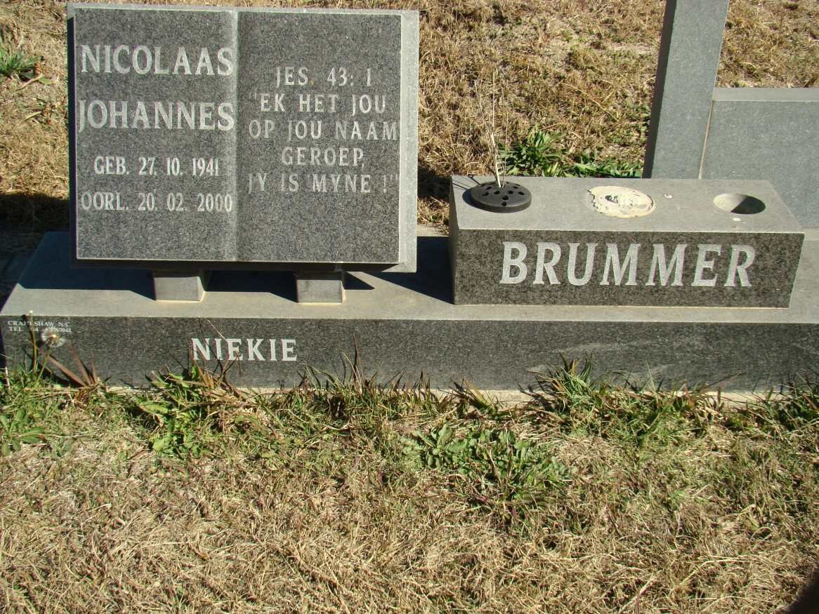 BRUMMER Nicolaas Johannes 1941-2000