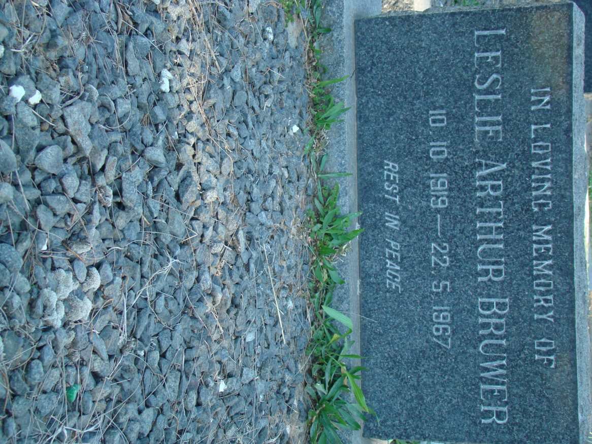 BRUWER Leslie Arthur 1919-1967