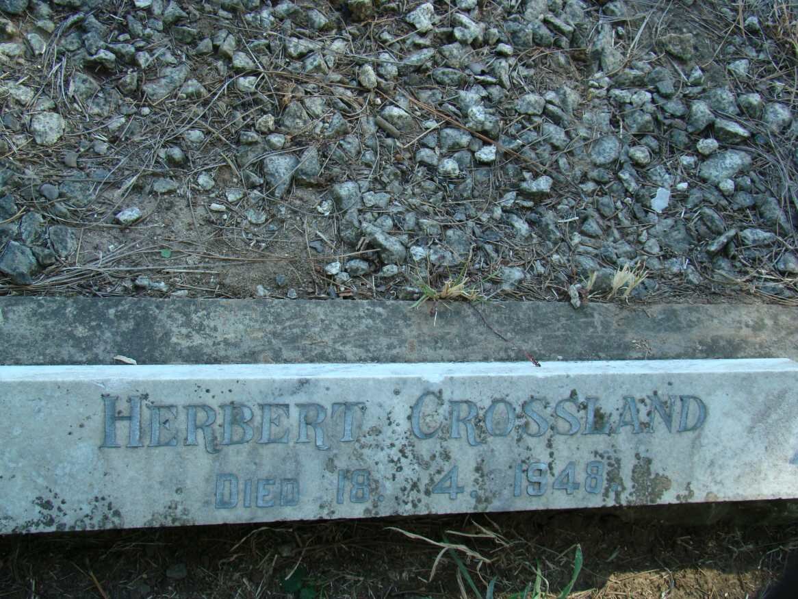 CROSSLAND Herbert -1948