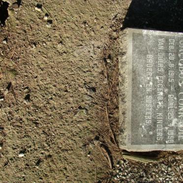 CONRADIE Jacobus 1915-1958