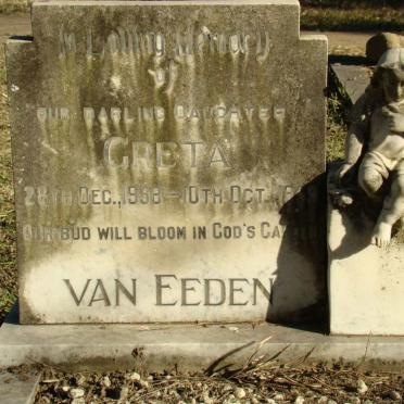 EEDEN Greta, van 1958-1959