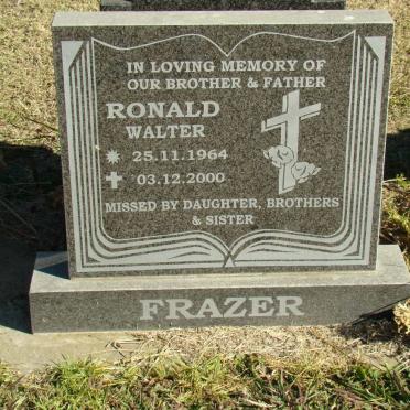 FRAZER Ronald Walter 1964-2000