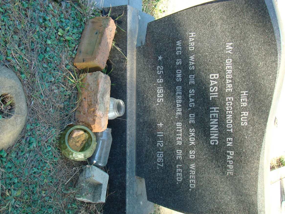 HENNING Basil 1935-1967