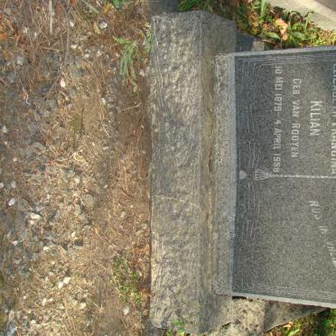 KILIAN Elizabeth Francina nee VAN ROOYEN 1879-1956