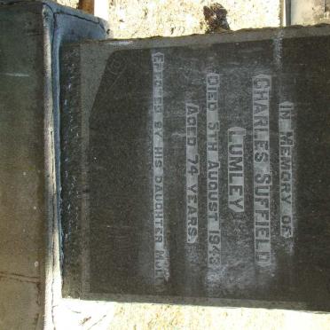 LUMLEY Charles Suffield -1943