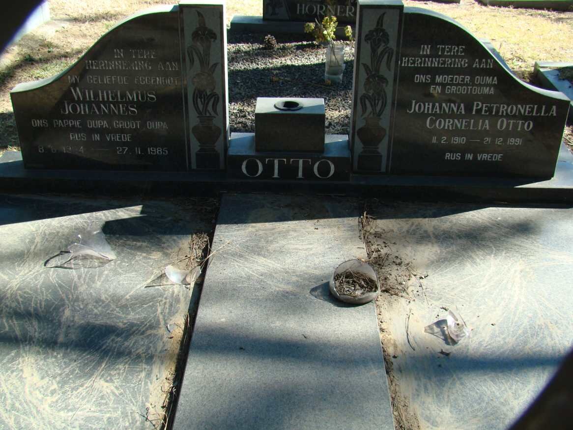 OTTO Wilhelmus Johannes 1914-1985 &amp; Johanna Petronella Cornelia 1910-1991