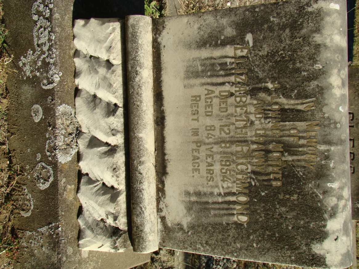 RICHMOND Elizabeth -1954