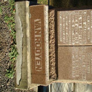 ROOYEN Louis Jacobus Nel, van 1870-1943 &amp; Cornelia Dorethea Regina JACKSON 1890-1979