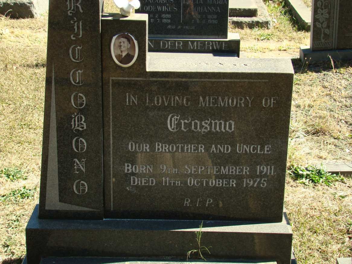 RICCOBONO Crasmo 1911-1975