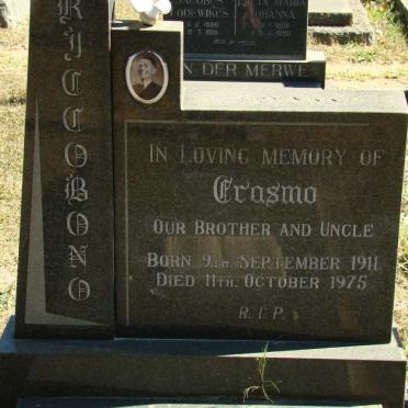 RICCOBONO Crasmo 1911-1975