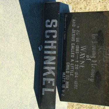 SCHINKEL Wayne 1985-1992