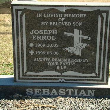 SEBASTIAN Joseph Errol 1969-1999