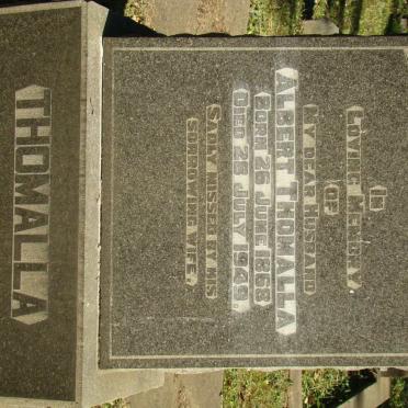 THOMALLA Albert 1868-1949