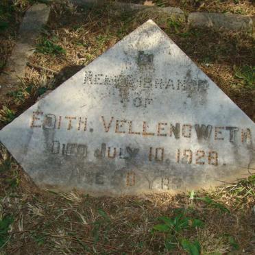 VELLENOWETH Edith -1928