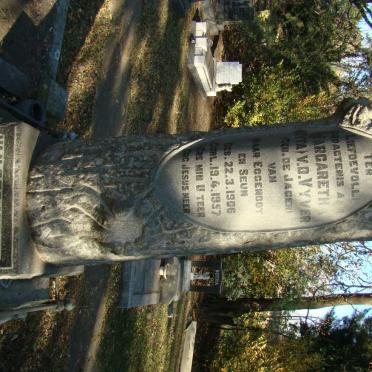 VYVER Margaretha, van der 1906-1957