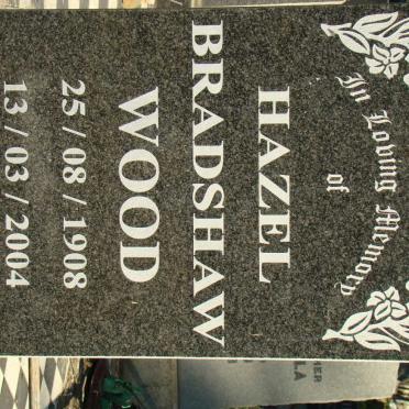 WOOD Hazel Bradshaw 1908-2004