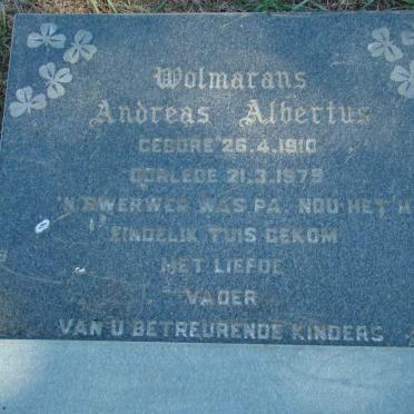 ? Andreas Albertus 1910-1979