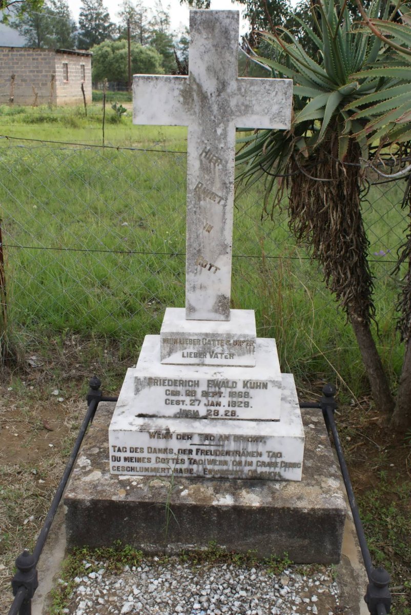 KUHN Friederich Ewald 1868-1928