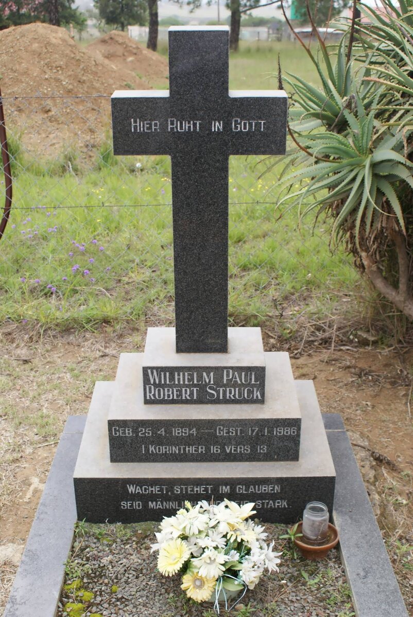 STRUCK Wilhelm Paul Robert 1894-1986