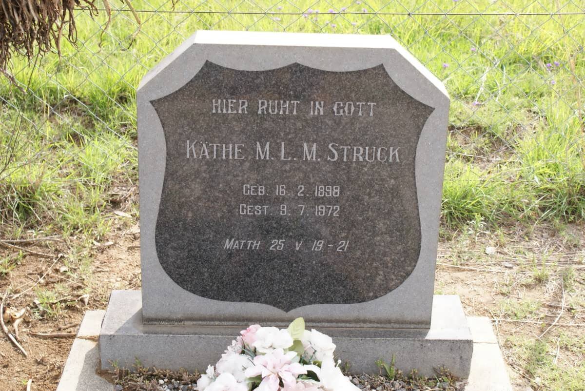 STRUCK Kathe M.L.M. 1898-1972