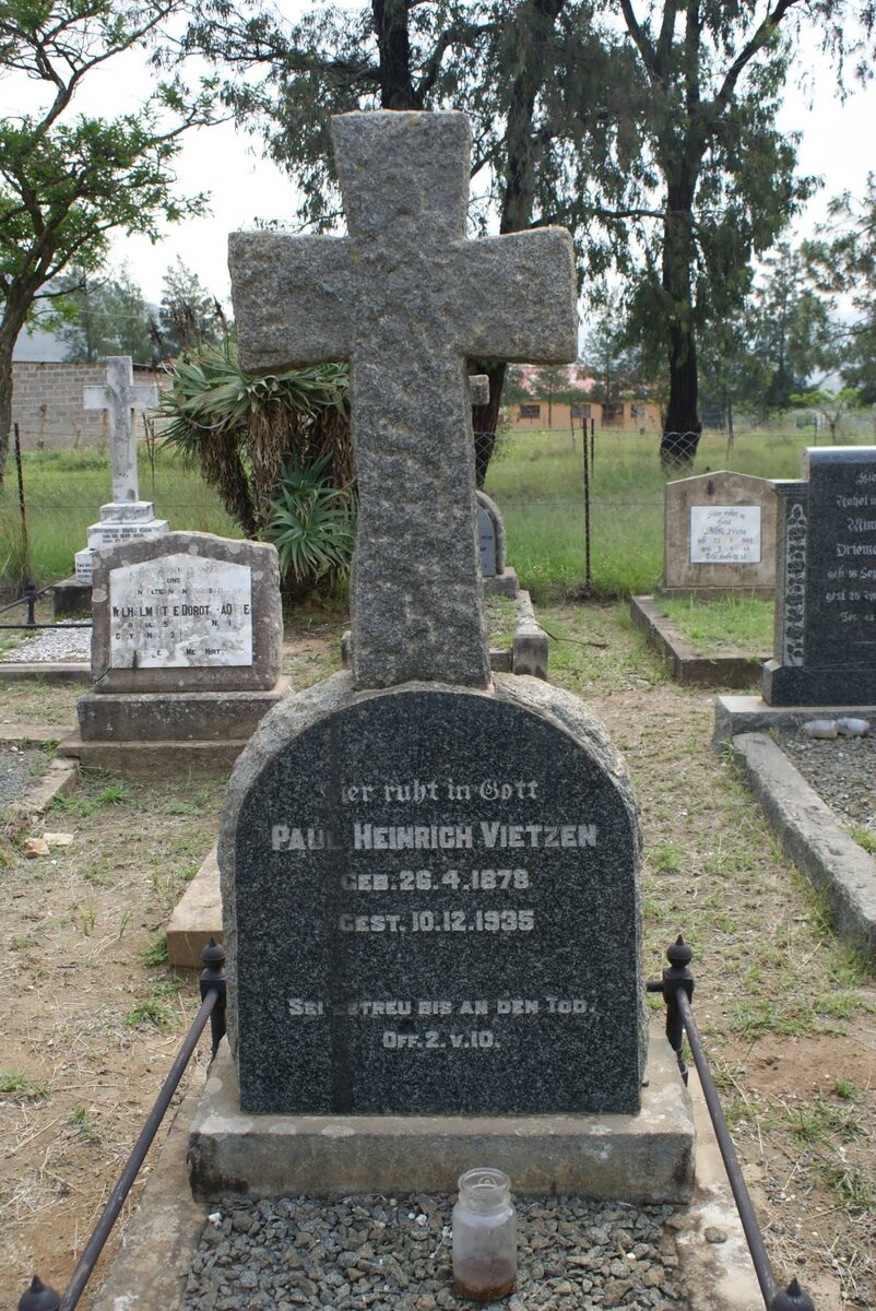 VIETZEN Paul Heinrich 1878-1935