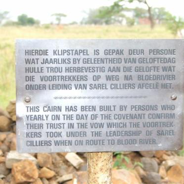 4. Monument - Bloukrans 1838 - Klipstapel