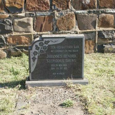 GOUWS Johannes Hendrik Stephanus 1884-1918