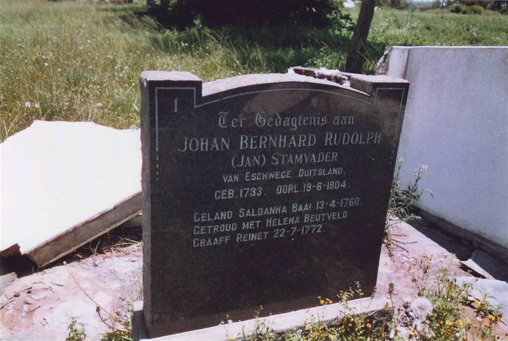 RUDOLPH Johan Bernhard 1733-1804