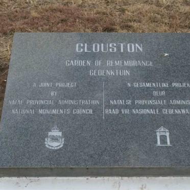 04. Clouston Garden of Remembrance / Gedenktuin