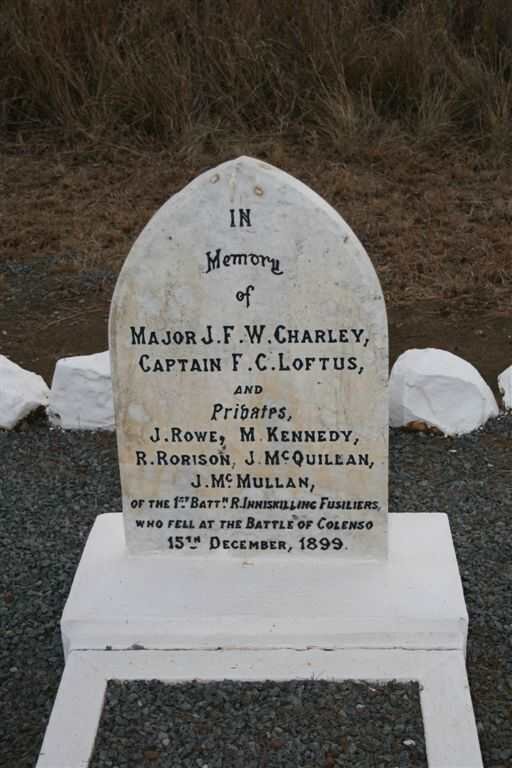 CHARLEY :: LOFTUS :: ROWE :: KENNEDY :: RORISON :: McQUILEAN :: McMULLAN