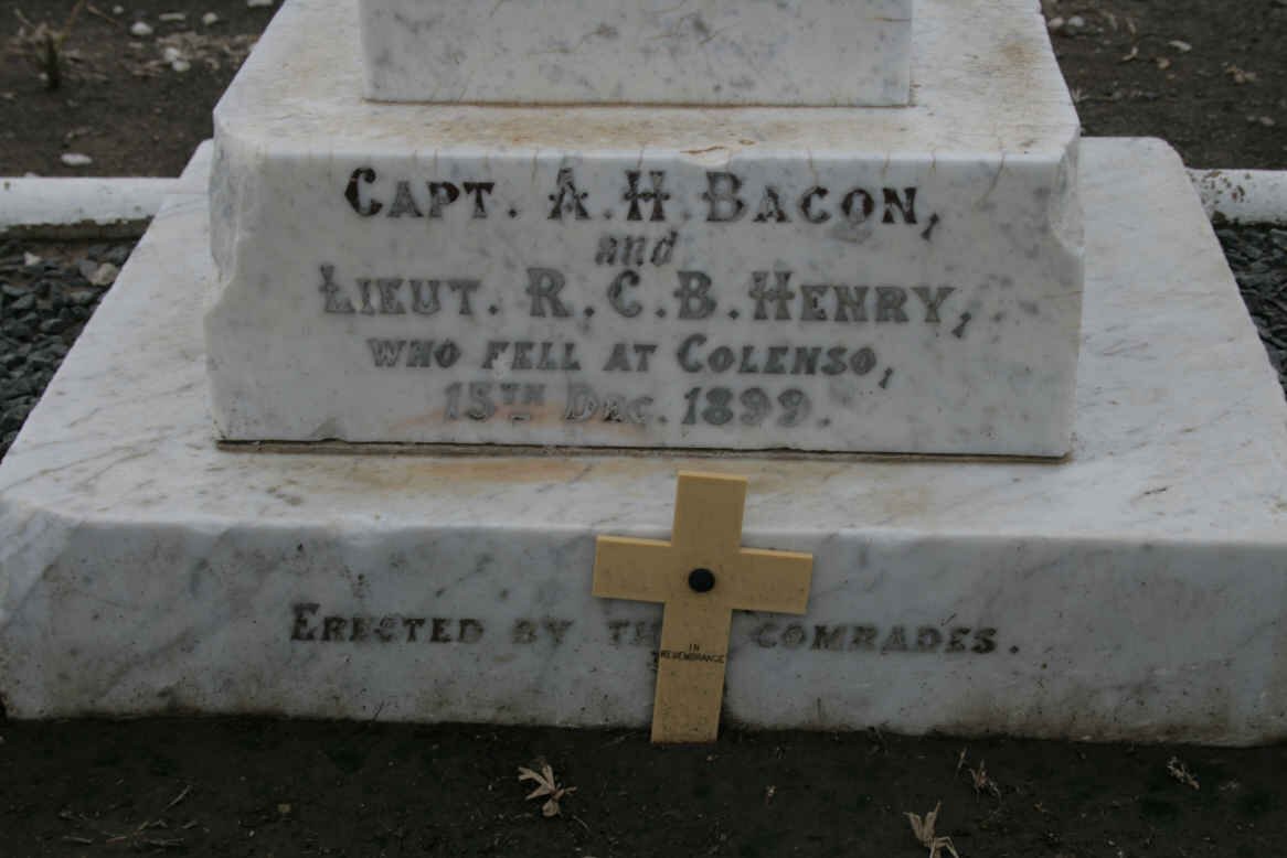 BACON A.H. -1899 :: HENRY R.C.B. -1899