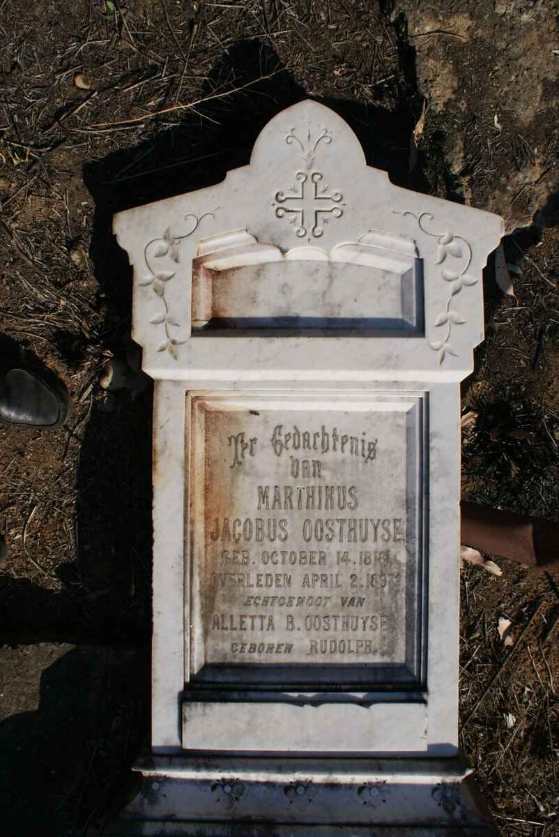 OOSTHUYSE Marthinus Jacobus 1818-1897