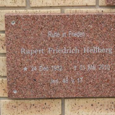 HELLBERG Rupert Friedrich 1932-2010