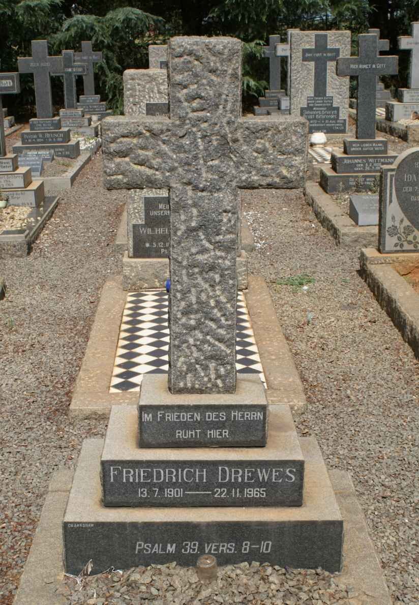 DREWES Friedrich 1901-1965