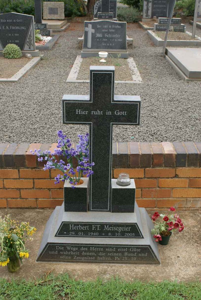 MEISEGEIER Herbert F.T. 940-2005