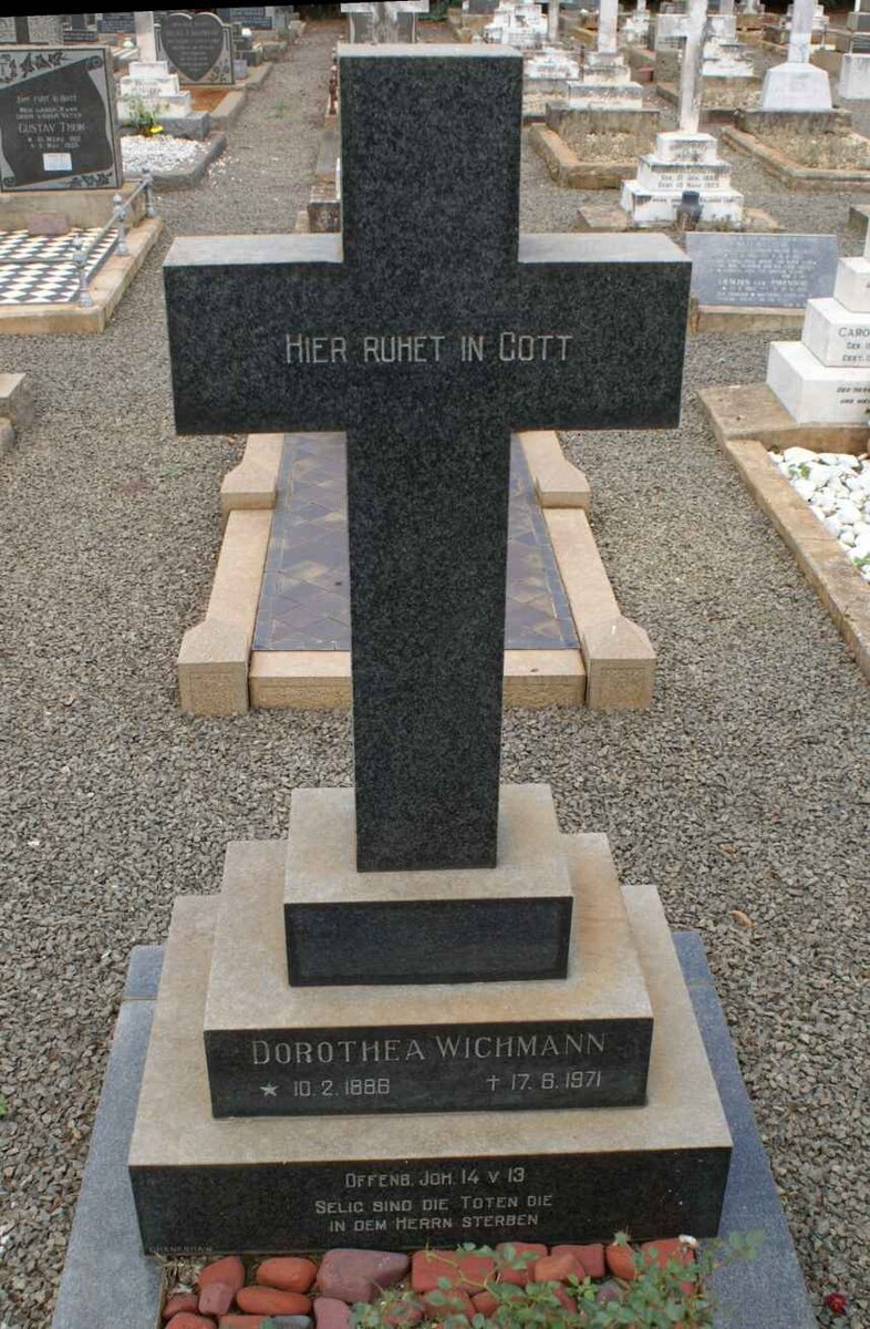 WICHMANN Dorothea 1888-1971