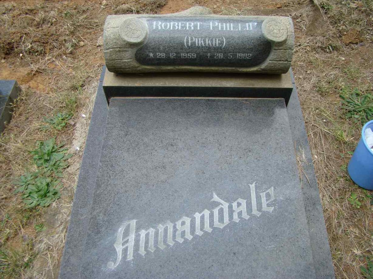 ANNANDALE Robert Phillip 1959-1982