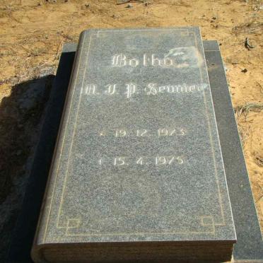 BOTHA M.J.P. 1973-1975