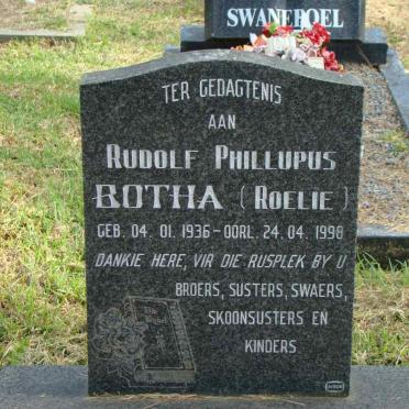 BOTHA Rudolf Phillupus 1936-1998