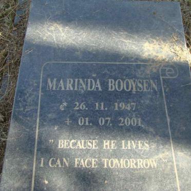 BOOYSEN Marinda 1947-2001