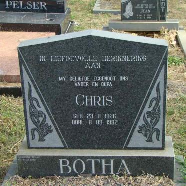 BOTHA Chris 1926-1992