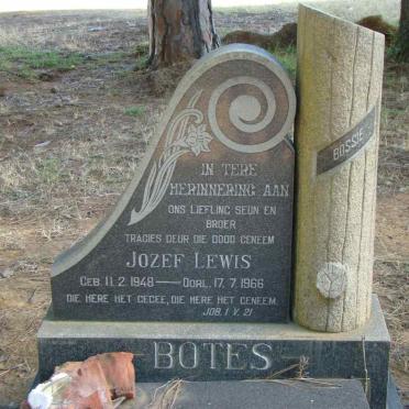 BOTES Jozef Lewis 1948-1966