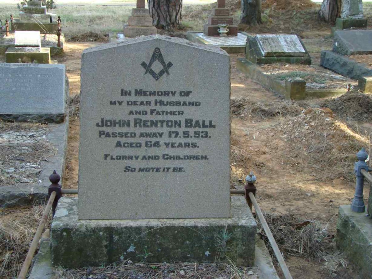 BALL John Renton -1953