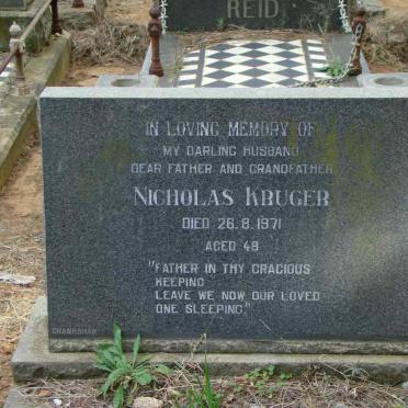 KRUGER Nicholas -1971
