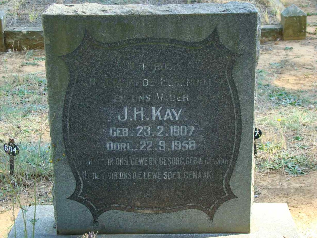 KAY J.H. 1907-1958