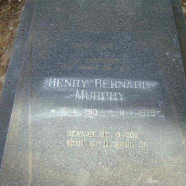 MURPHY Henry Bernard 1913-1979