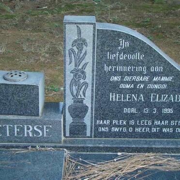 PIETERSE Helena Elizabeth -1995