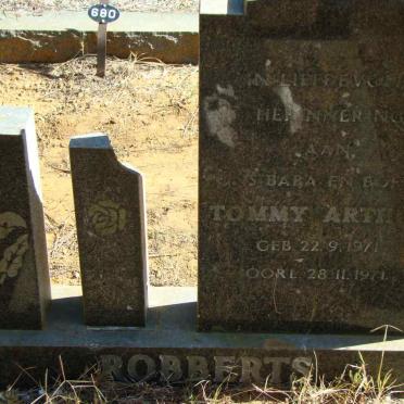 ROBBERTS Tommy Arthur 1971-1971