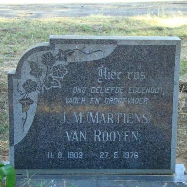 ROOYEN J.M., van 1903-1976